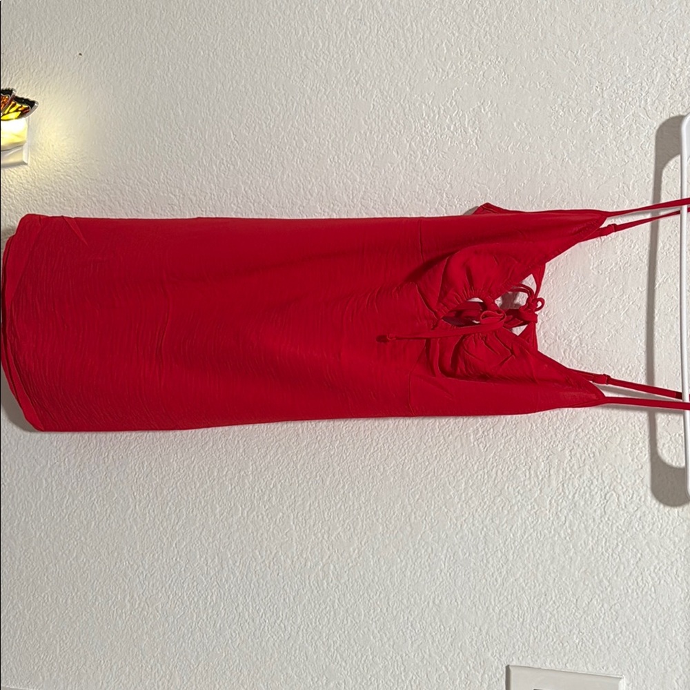 Elegant Red Women's Top
